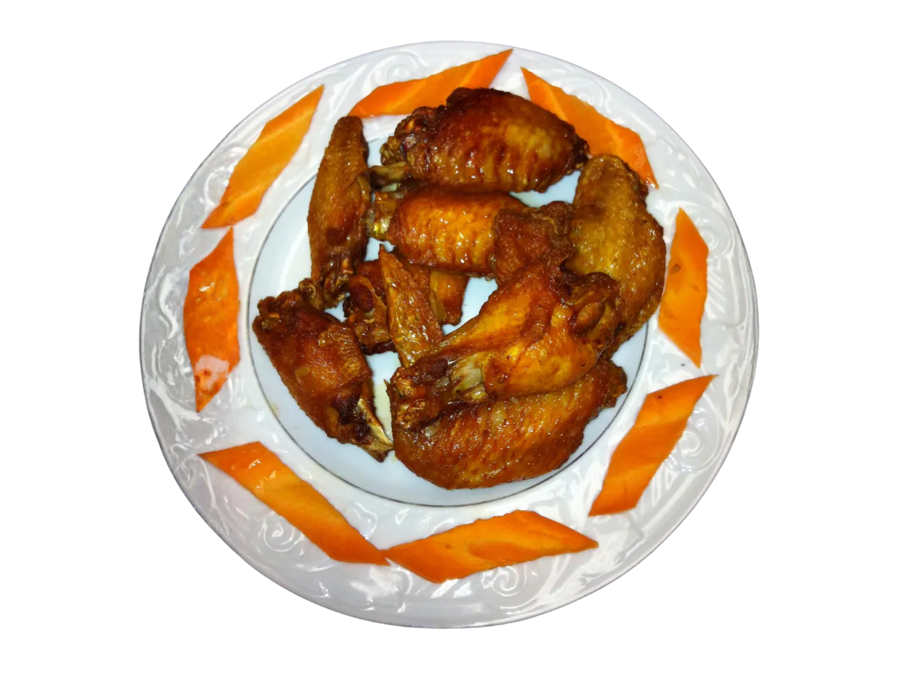 Crispy fried chicken wings at Chen's Kitchen, a Chinese Restaurant in McKinney